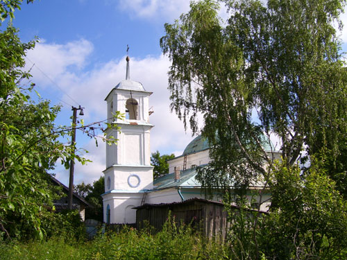 Церковь Покрова Богородицы в деревне Елины Островского района