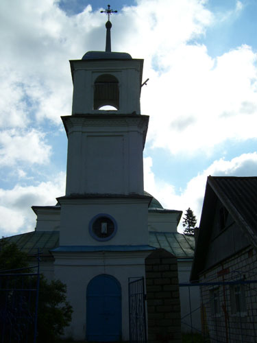Церковь Покрова Богородицы в деревне Елины Островского района